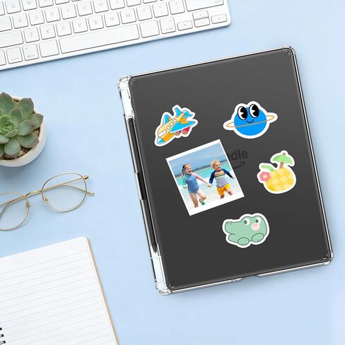 Fintie Clear Case for 11" Kindle Scribe 3rd Generation 2025 & Kindle Scribe Colorsoft - Slim Lightweight Flexible Transparent TPU Back Cover Skin Bumper Soft Shell with Pen Holder, Clear in Saudi Arabia