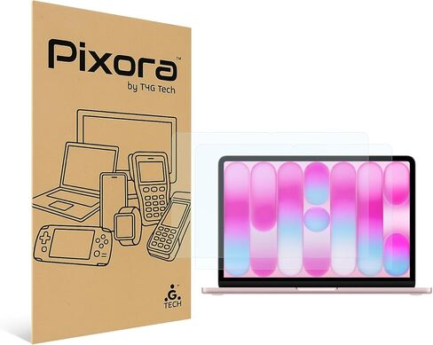 واقي شاشة Pixora لجهاز Apple MacBook Neo (A3404) - مضاد للتوهج - Kanso Matte (عبوتان) in Kuwait
