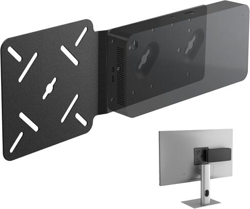 لوحة تثبيت معدنية VESA لجهاز Dell WD25 SD25 Series Dock، حامل محطة إرساء قوي متوافق مع Dell UD22 WD19 WD19S WD22TB4 WD19TBS، حامل خلفي للشاشة/المكتب in Saudi Arabia