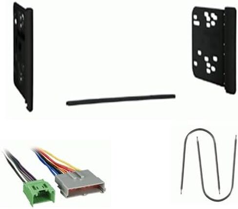 Double DIN Car Stereo Install Kit Compatible with Ford Crown Victoria for 1995, 1996, & 1997 - No Factory Amplified System in Saudi Arabia