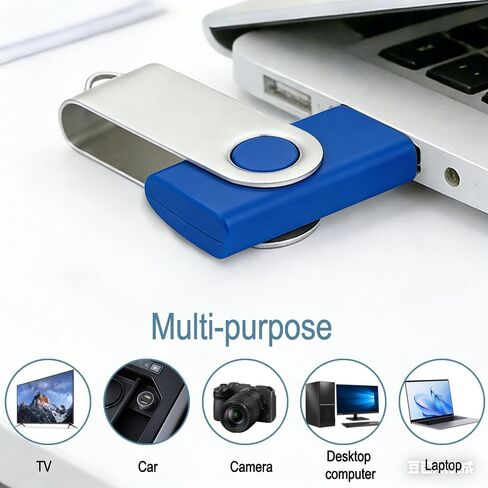 16GB USB Bulk Flash Drives USB 3.0 Flash Drives Bulk USB Drives Bulk Thumb Drive Pack Memory Stick (Blue 1 Pcs) in Saudi Arabia