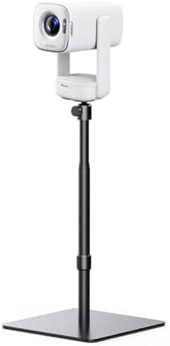 جهاز عرض Aurzen D1 air الذكي المحمول مع حزمة حامل جهاز عرض قابلة للتعديل، يعمل بمنفذ USB-C، إعداد تلقائي سهل، صوت دولبي 16 وات، تطبيقات رسمية مدمجة، 1080 بكسل HDR10 الأصلي، جهاز عرض أفلام خارجي، أبيض in Saudi Arabia