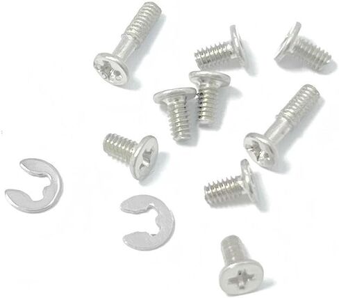 Lower Bottom Base Cover Case Screws Replacement for DELL Vostro 15 7510 P106F002 Inspiron 15 7510 P106F001 Bottom Case Screws in Saudi Arabia