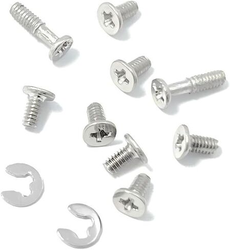Lower Bottom Base Cover Case Screws Replacement for DELL Vostro 15 7510 P106F002 Inspiron 15 7510 P106F001 Bottom Case Screws in Saudi Arabia