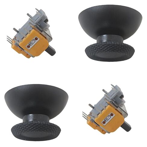 Misimain Upgraded Electromagnetic Joystick Module Repair Kit with Premium Stick Caps - Compatible with Switch Pro Controller and for PS5 DualSense Controller (Soldering Needed) in Saudi Arabia