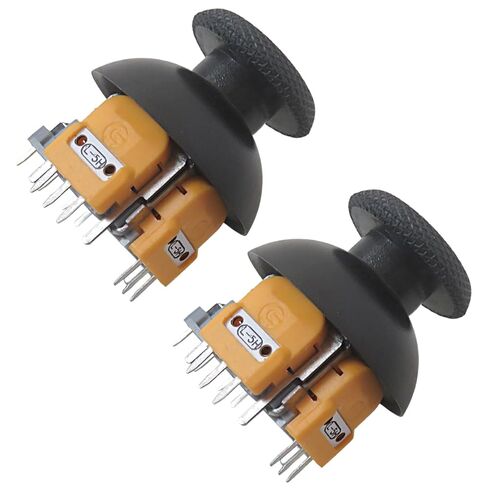 Misimain Upgraded Advanced Anti-Drift Hall Effect Joystick Replacement Kit Compatible with PS4 DualShock and Compatible with PS5 DualSense Controllers - Includes Stick Caps, Requires Soldering in Saudi Arabia