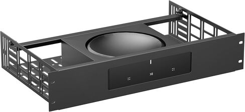 رف رف مخصص ynVISION.DESIGN متوافق مع SONOS AMP | رف قابل للتركيب | رف عميق مقاس 11 بوصة مع قضيب خلفي (1) in Saudi Arabia
