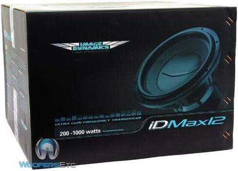 Image Dynamics IDMAX12 V.4 D4 12 "1800W Peak Dual 4-Ohm IDMAX V.4 Series Subwoofer in Kuwait