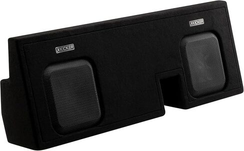 KICKER 51KTDL7T102 L7T مقاس مخصص مزدوج 10 بوصة (25 سم) غواصات في إطلاق أمامي، Gen 2/3 Toyota Tacoma in Kuwait