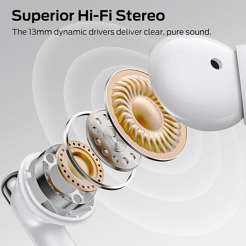 Monster N-Lite 211 Wireless Earbuds, Bluetooth 6.0 Stereo Headphones with Powerful Bass, Built-in Noise-Cancelling Mic for Clear Calls, LED Display, 36H Playtime, IPX5 Waterproof Design for Sports in Saudi Arabia