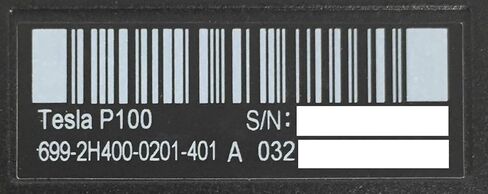 Nvidia Tesla P100 900-2H400-0000-000 GPU Computing Processor - 16 GB - HBM2 - PCIE 3.0 X16 (Certified Refurbished) in Saudi Arabia