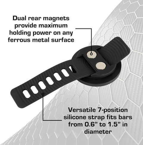 حامل هاتف مغناطيسي متوافق مع Bulletpoint Mounting Solutions Magsafe مع حزام قابل للتعديل لمعدات التمرين وعربات الأطفال in Saudi Arabia