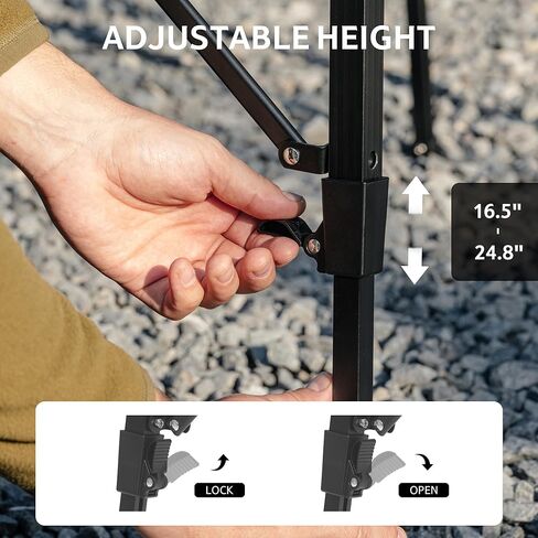 Naturehike Upgraded IGT Camping Table, Height Adjustable IGT Cook System, Folding Portable Camp Table for Outdoor Picnic Car RV Trip Patio Backyard BBQ in Saudi Arabia