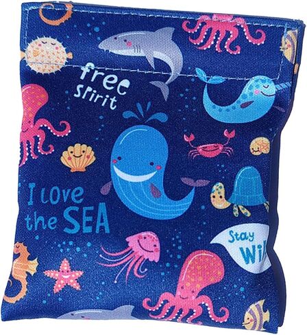 Compact Sand Bag for Beach Travel - Easy to Pack and Carry, Dark Blue in Saudi Arabia