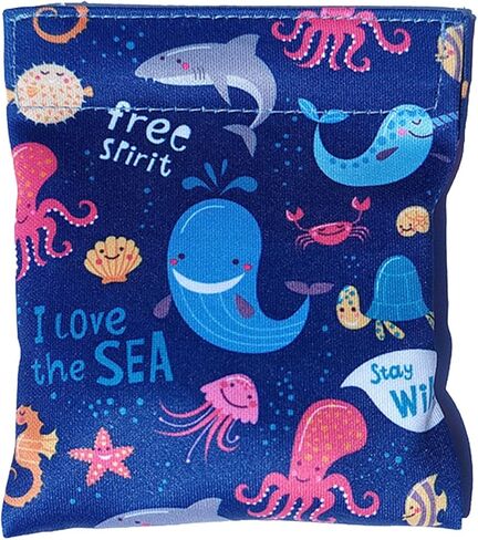 Compact Sand Bag for Beach Travel - Easy to Pack and Carry, Dark Blue in Saudi Arabia