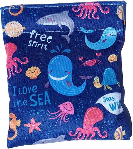 Compact Sand Bag for Beach Travel - Easy to Pack and Carry, Dark Blue in Saudi Arabia