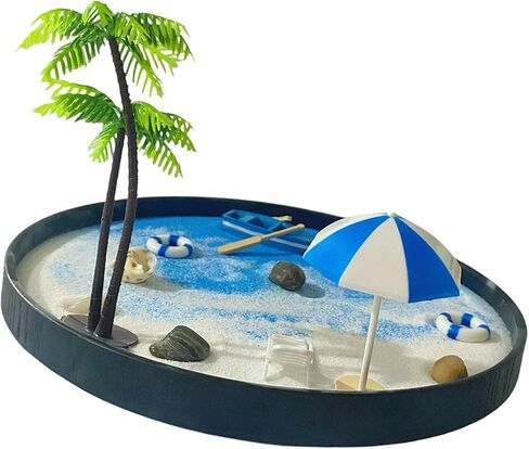 مجموعة صندوق الرمل لتزيين الشاطئ وديكور سطح المكتب في جزيرة العطلات صندوق رمل للهدايا in Kuwait