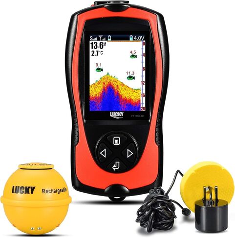 LUCKY Wireless/Wired Sonar Fish Finder in Saudi Arabia
