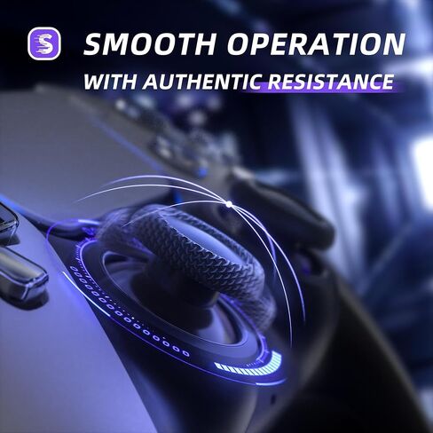 eXtremeRate eXhall Digital Calibrable Hall Effect Thumbstick Kit for PS5 Controller, 3D Joystick Analog Stick Sensor Module Kit & Thumbsticks for PS5 Controller with Calibrate FPC Board - Purple 120gf in Saudi Arabia