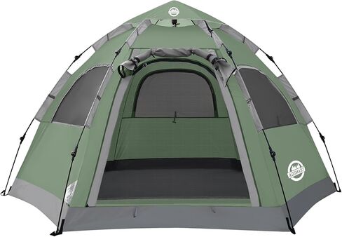 ADSMART Instant Tents for Camping 2/3/4/5 Person Tent Waterproof Easy Setup Sets Up Backpacking Tents with Carry Bag for Outdoor Hiking in Saudi Arabia