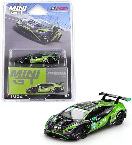 المقتنيات Diecast Model Car متوافقة مع Mini GT 1:64 Lamborghini Huracan GT3 EVO2#83 Iron Dames 2023 IMSA Daytona 24 Hrs Limited Edition Mgt00772 in Saudi Arabia