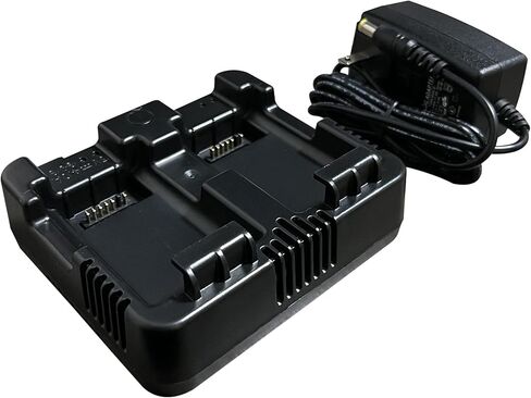 1-541-757-7254 شاحن بطارية مزدوج لنيكون NIVO 1C، 2C، 3C، 5C، 2M، 3M، 5M، DPL-322، لـ Trimble M3، C3، C5، DR2، DR3، DR5، TS635، TS662، TS862، Spectra Precision Focus 6، 8 إجمالي المحطات in Kuwait