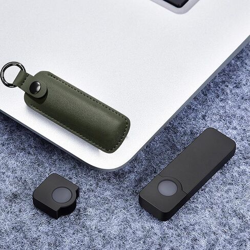 2Pcs Flash Drive Storage Bag - Small Portable Protective Cover Carrying Case, USB Drive Protection Box with Key Ring for Car Owners' Multiple Uses in Saudi Arabia