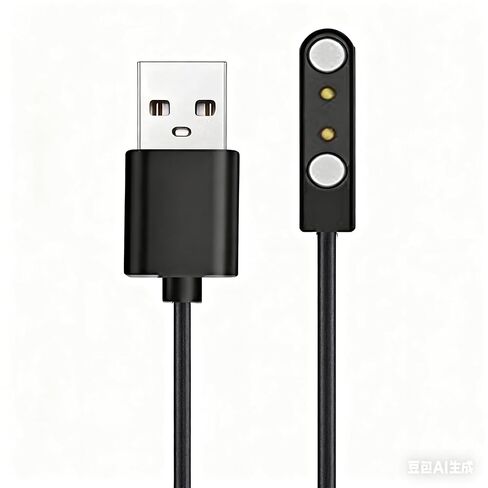 كابل شحن الساعات الذكية 2 دبوس كابل شحن USB مغناطيسي للساعات الذكية in Kuwait