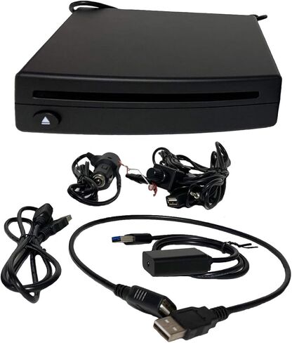 Deluxe USB CD Player kit - Universal Installation in All Vehicles, Black (60-DELUXEUSBCD) in Saudi Arabia