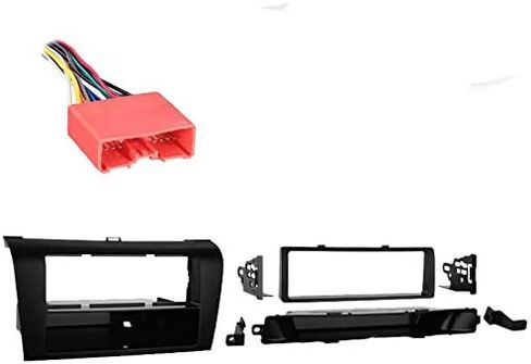 Harmony Audio Compatible with Mazda Mazda3 2004 2005 2006 2007 2008 2009 Single DIN Stereo Harness Radio Install Dash Kit Package in Saudi Arabia