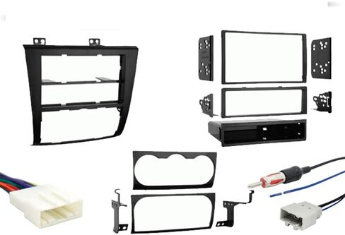 Harmony Audio Radio Install Bundle Fits Nissan Altima 2013 with Metra 99-7423 Single or Double DIN Dash Kit in Saudi Arabia