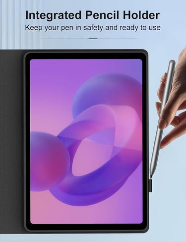 حافظة لوحة المفاتيح لجهاز Lenovo Idea Tab 11 بوصة 2025، لوحة مفاتيح لاسلكية مغناطيسية قابلة للفصل، حافظة جلدية قابلة للطي من البولي يوريثان مع حامل قلم لجهاز Lenovo Idea Tab 11 بوصة 2025 موديلات (TB-336ZU/TB-336FU) in Kuwait