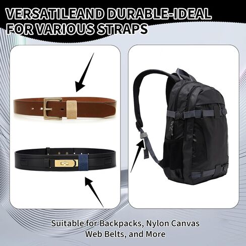 10PCS Elastic Belt Keepers Nylon Belt Loop Backpack Strap Keeper Belts Loop Keeper for Securing Belts Backpacks Slings for 1.5" Wide Belts or Straps(5 Colors) in Saudi Arabia