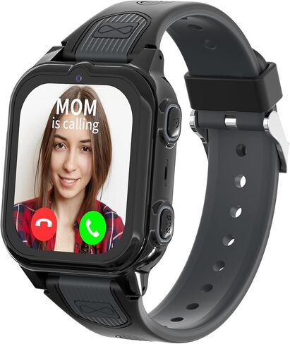 Citfis 4G Kids Smart Watches Girls with GPS Tracker & Phone Call, GPS Smartwatch for Kids Age 5-12 with SOS Calling, HD Camera Video Call Voice Chat Alarm Clock Pedometer Touchscreen (Pink) in Saudi Arabia