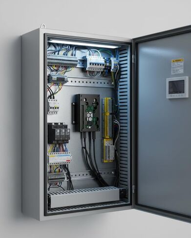 حافظة صناعية KKSB Raspberry Pi 5 M.2 - حاوية فولاذية متوافقة مع قبعات NVMe وAI، مبرد Raspberry Pi الرسمي، VESA 75 in Saudi Arabia