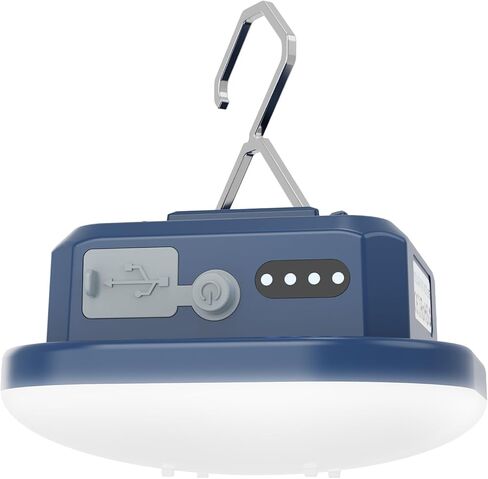 MOSLIGHTING 16500mAh LED التخييم فانوس أضواء خيمة قابلة للشحن مع المغناطيس، بنك الطاقة، 4000LM مصباح يدوي محمول 80W، 4 أوضاع الإضاءة، IP65 للماء، المشي لمسافات طويلة انقطاع التيار الكهربائي طقم النجاة في حالات الطوارئ in Kuwait
