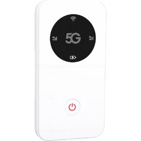 نقطة اتصال محمولة 5G، جهاز WiFi 6 محمول مع فتحة SIM نانو وتصنيف IP67 للسفر في 200 دولة، إنترنت سريع يصل إلى 2.77 جيجابت في الثانية، يدعم 16 جهازًا، بطارية 6100 مللي أمبير في الساعة in Saudi Arabia