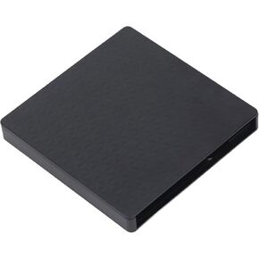 Fabater External DVD Drive, 12.7mm Slim USB 3.0 Enclosure, Type C Optical Drive with Integrated Cable for Laptop Desktop 7 8 10 Vista in Saudi Arabia