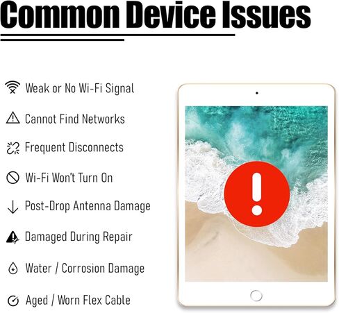 for iPad mini 2021 8.3-inch WiFi Antenne Flex Cable Replacement for iPad mini 6th Gen Wi-Fi Signal Flex Cable Replacement Repair Part Fit for Model: A2568 in Saudi Arabia