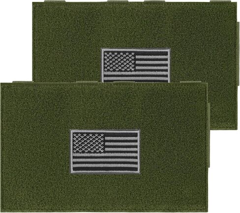 MOLLE Patch Panel Mounting Placard Platform, Hook & Loop Panel - DIY Morale Patch Board for Tactical Vests & Backpacks（Black） in Saudi Arabia