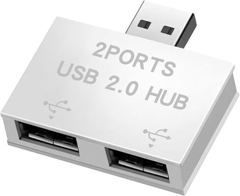 USB 2.0 ذكر إلى محول USB أنثى مزدوج لتوصيل الطابعات وقارئات البطاقات in Kuwait