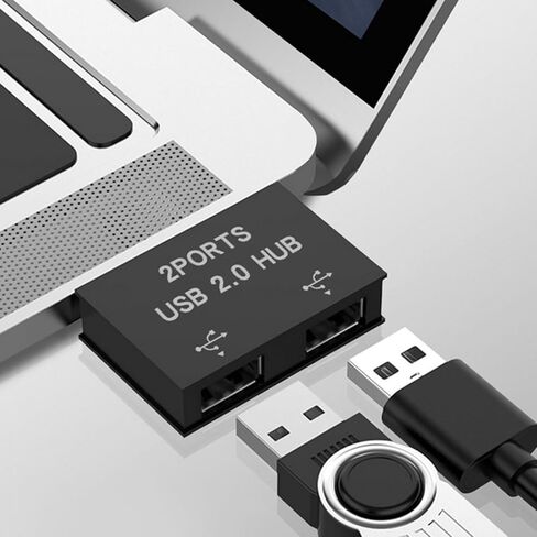 USB 2.0 ذكر إلى محول USB أنثى مزدوج لتوصيل الطابعات وقارئات البطاقات in Kuwait