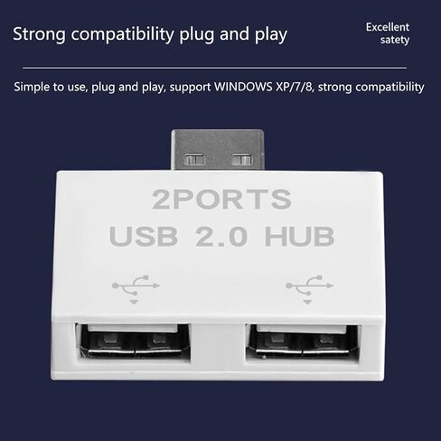 USB 2.0 ذكر إلى محول USB أنثى مزدوج لتوصيل الطابعات وقارئات البطاقات in Kuwait