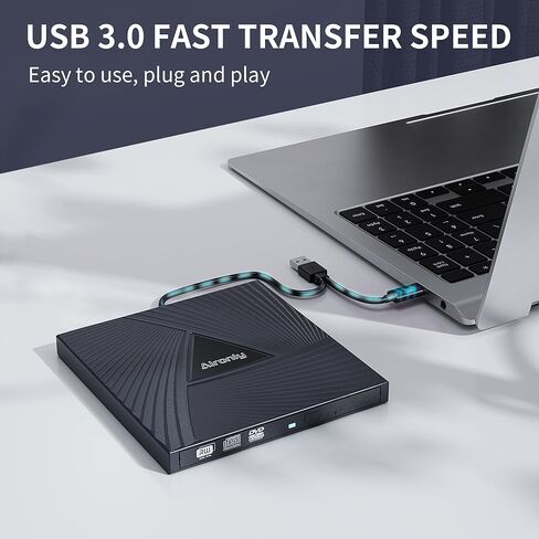 قارئ وتخزين خارجي USB-C 2 في 1: حاوية SSD M.2 NVMe SSD بسرعة 10 جيجابت في الثانية + ناسخ أقراص CD/DVD USB 3.0، التوصيل والتشغيل، بدون أدوات لمحركات الأقراص SSD والأقراص المضغوطة 2230/2242/2260/2280، بما في ذلك. كابل USB-C إلى C/A لأجهزة الكمبيوتر المحمول/ in Kuwait
