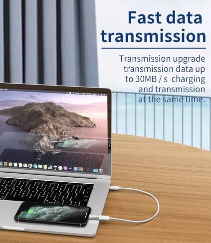 USB C Female to Lightning Male Adapter(3pack) Type C Charger Cable Port Compatible for Apple for iPhone 13 12 11 Pro Max Mini Xs Se X Xr 8 Plus for iPad Air Converter Charging Cord Data Sync Connector in Saudi Arabia
