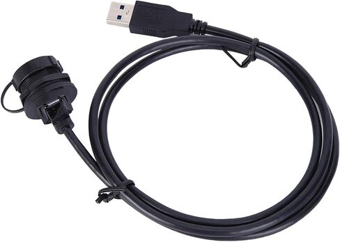 محول ذكر USB 3.0 أنثى، مقاوم للحريق، مثبطات اللهب، سرعة عالية، تصميم متين، موصل USB 3.0، نقل سريع للبيانات، للهواتف المحمولة، السيارات الرقمية، مساحة خارجية in Saudi Arabia