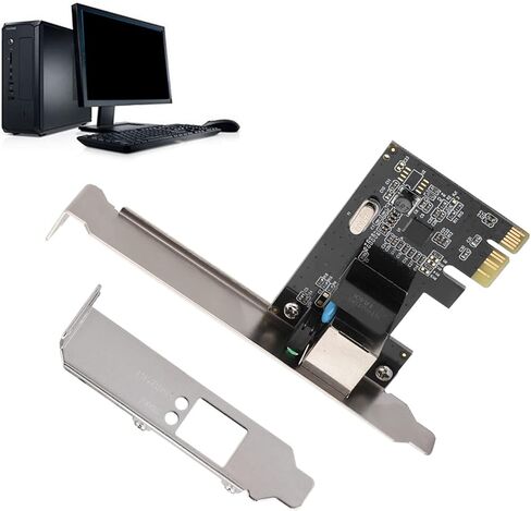RTL 8111F Gigabit Ethernet Network Adapter PCI E NIC for Systems in Saudi Arabia