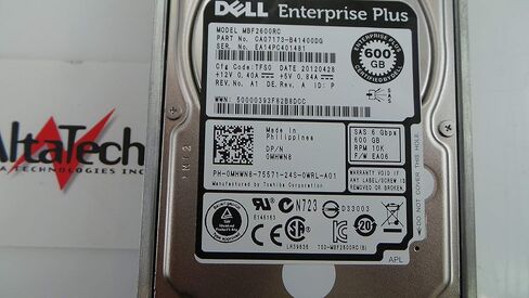 Dell MHWN8 EQUALLOGIC 600GB SAS 10K 6GBPS 2.5 - MBF2600RC (Renewed) in Saudi Arabia