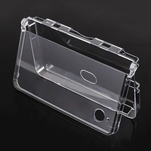 VSEER Crystal Clear Hard Shell Protective Case Cover for Nintendo NDSi LL/NDSi XL, Transparent, Snap-On Design in Saudi Arabia