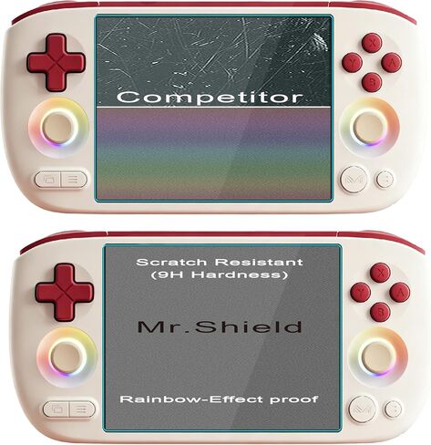 Mr.Shield Screen Protector compatible with AYANEO Pocket AIR MIni [Tempered Glass] [3-PACK] [Japan Glass with 9H Hardness] in Saudi Arabia